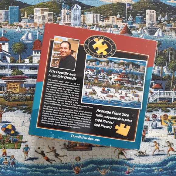 DOWDLE San Diego 500 🧩 Puzzle - Picture 2 of 7